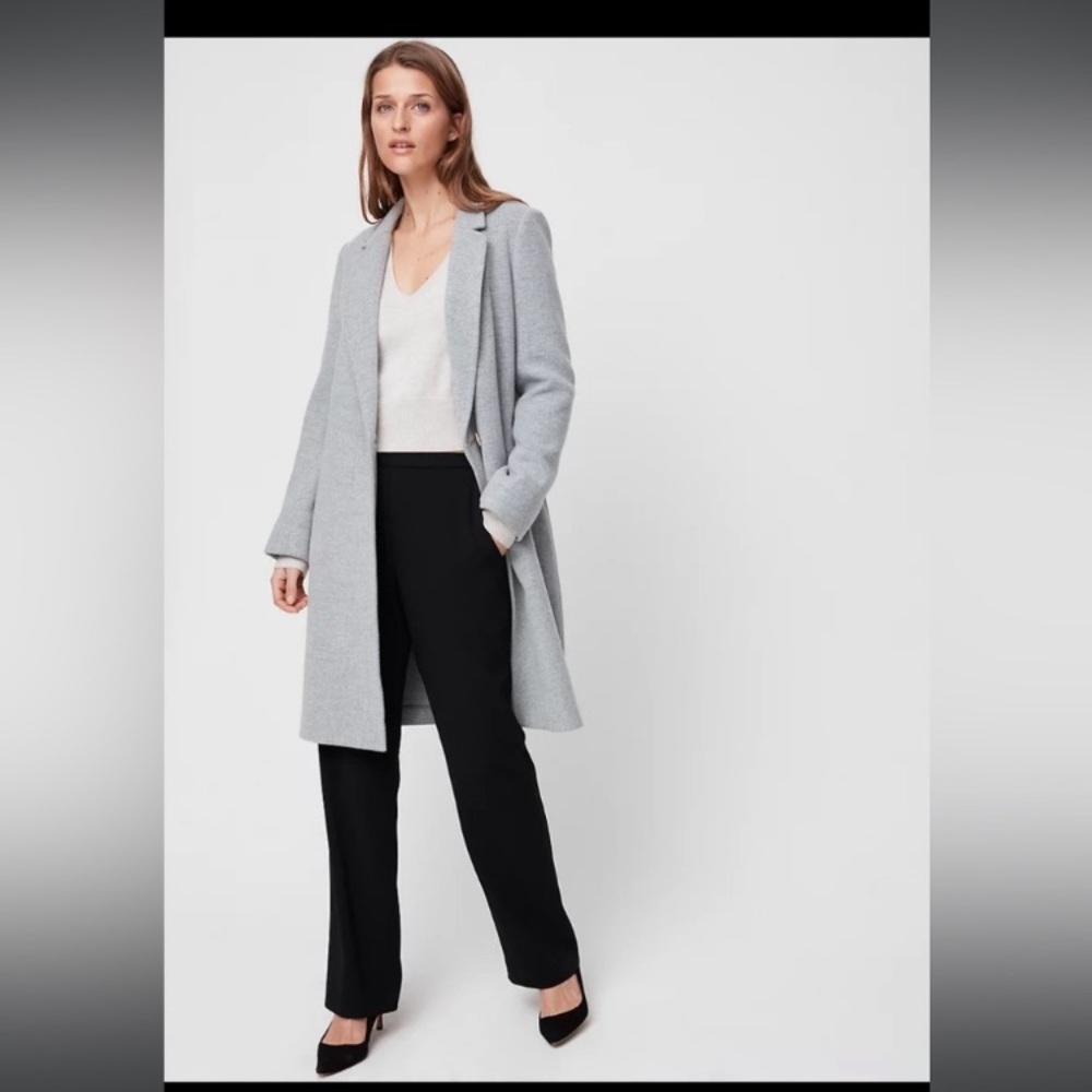 Aritzia Babaton Stedman Grey Wool Coat XXS